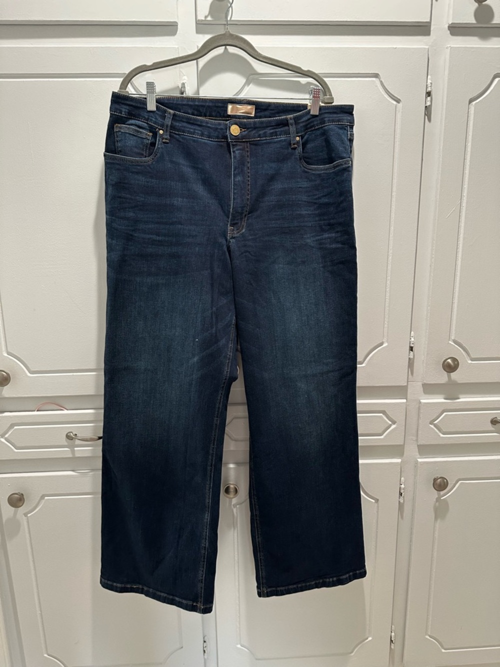 Kut from the Kloth  Dark Blue Relaxed Straight Jeans